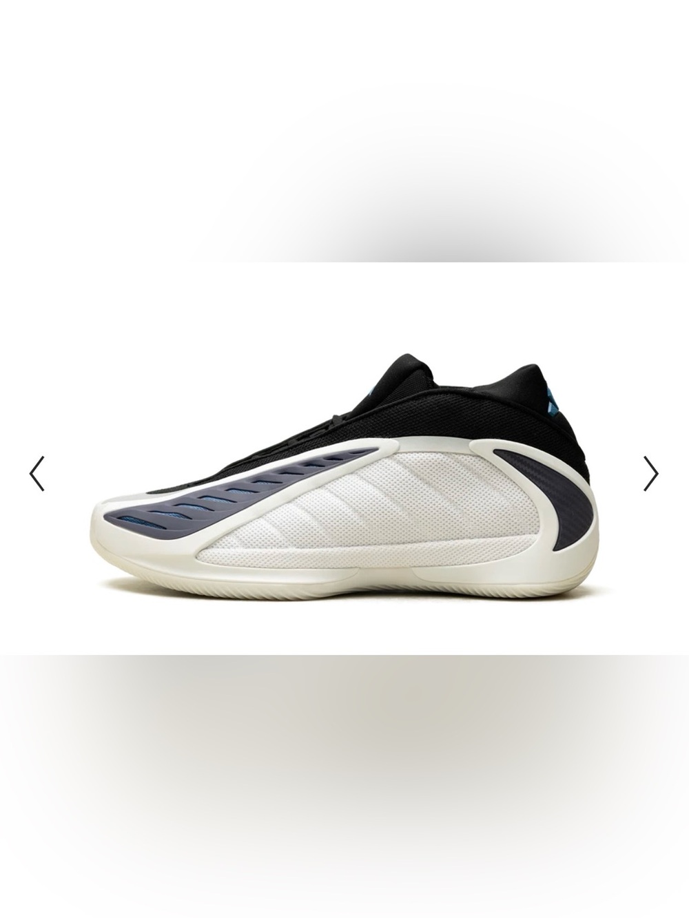 adidas Anthony Edwards 2 Black, White, Gray & Blue Basketball Sneakers. Size 9